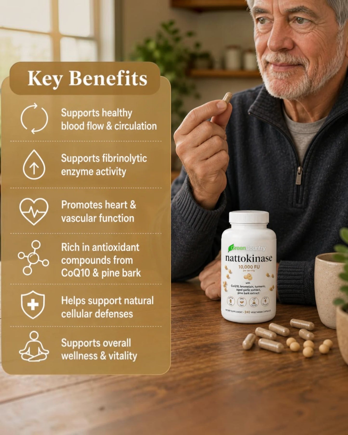 PureFlow - Nattokinase Supplement